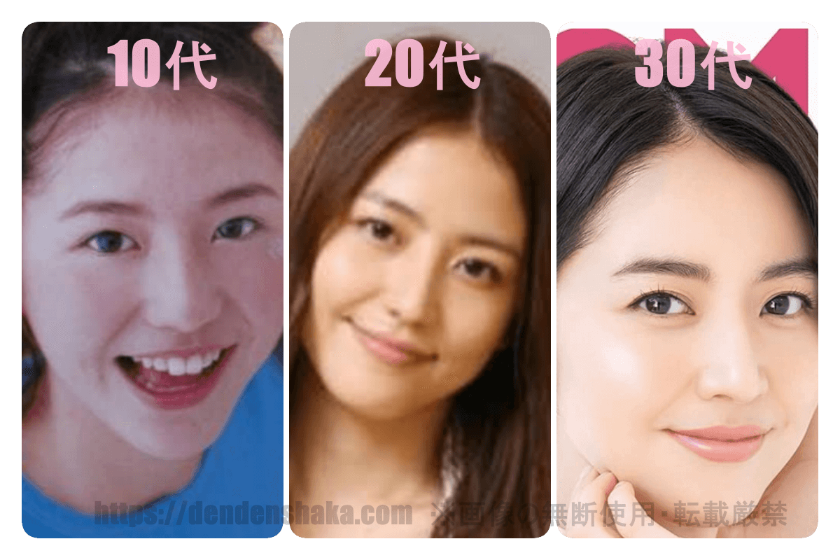 長澤まさみの若い頃の可愛い画像14歳22歳35歳3選